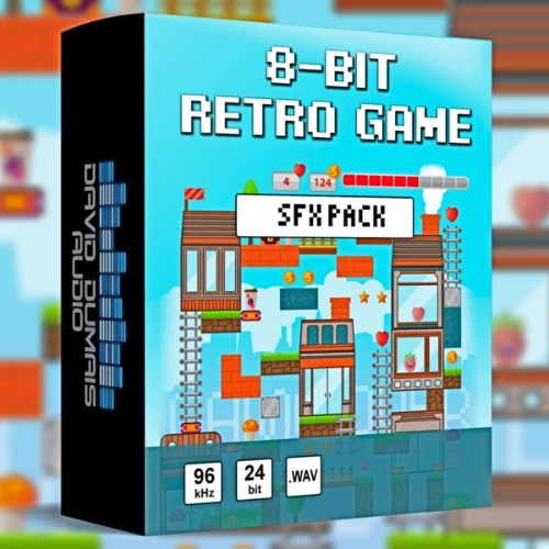 David Dumais Audio 8-Bit Retro Game SFX Pack interface