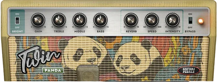 Twin Panda Amp interface