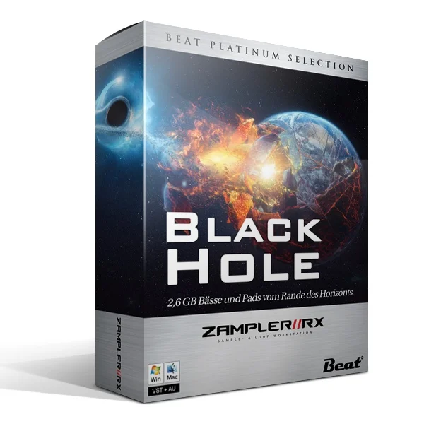 Beat Zampler Expansion: Black Hole interface