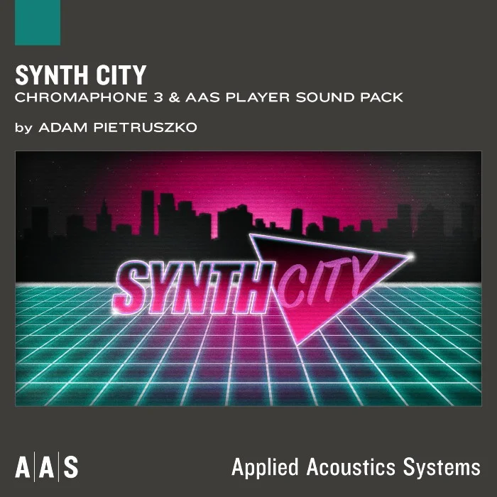 AAS Synth City Chromaphone 3 Sound Bank interface