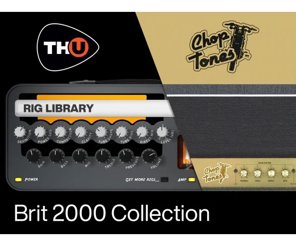 Overloud Choptones Brit 2000 Collection - TH-U Rig Library interface