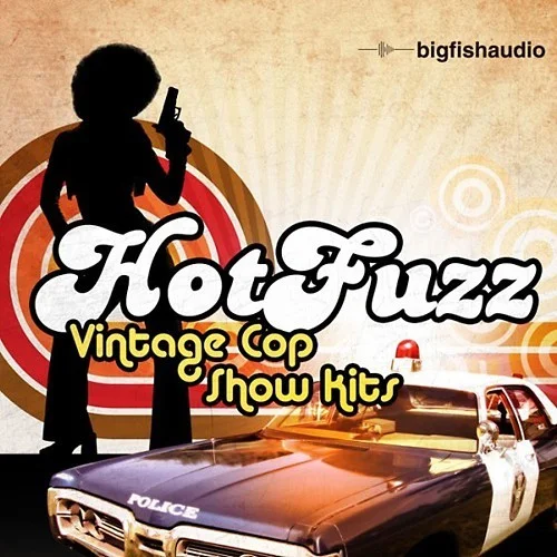 Big Fish Audio Hot Fuzz: Vintage Cop Show Kits interface
