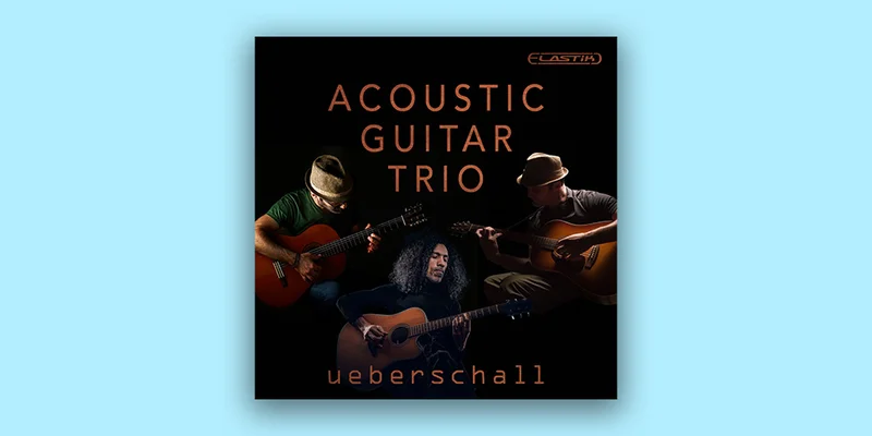 Ueberschall Acoustic Guitar Trio interface