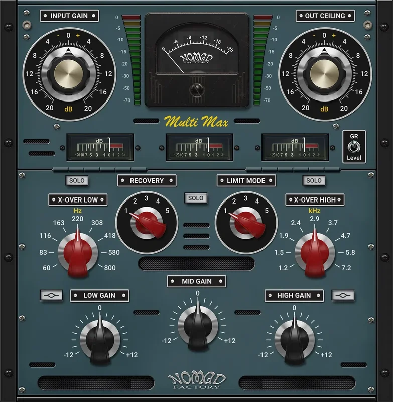 Nomad Factory AMT Multi Max v2 interface