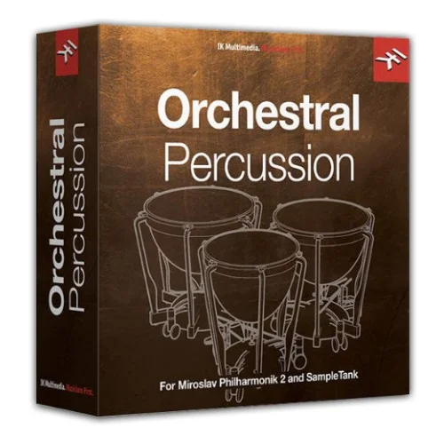 IK Multimedia Orchestral Percussion interface