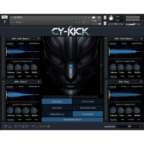 Ergo Kukke Cy-Kick interface