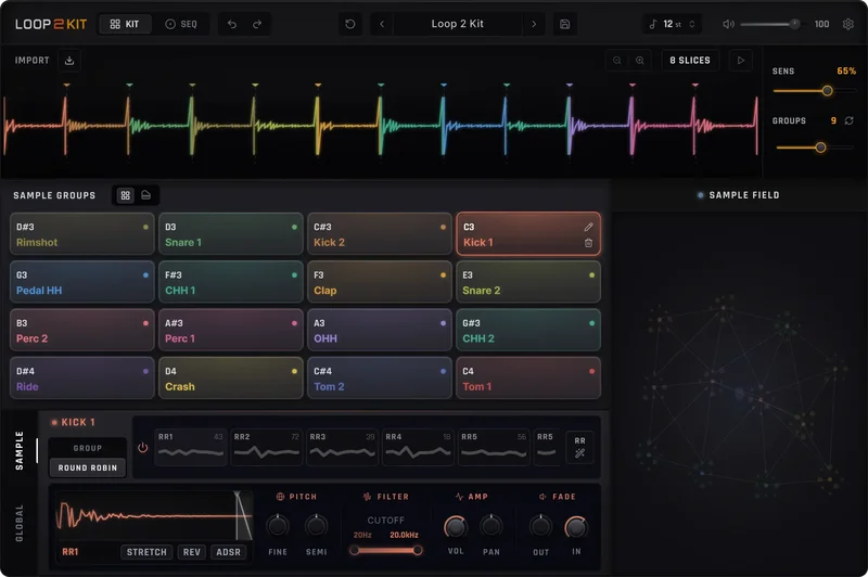 Pitch Innovations Loop2Kit interface