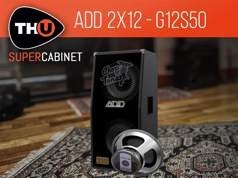 Overloud CHP ADD 2X12 G12S50 - SuperCabinet IR Library interface