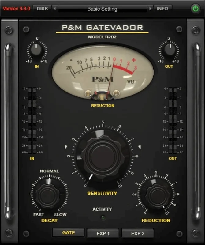 Plug and Mix Gatevador interface