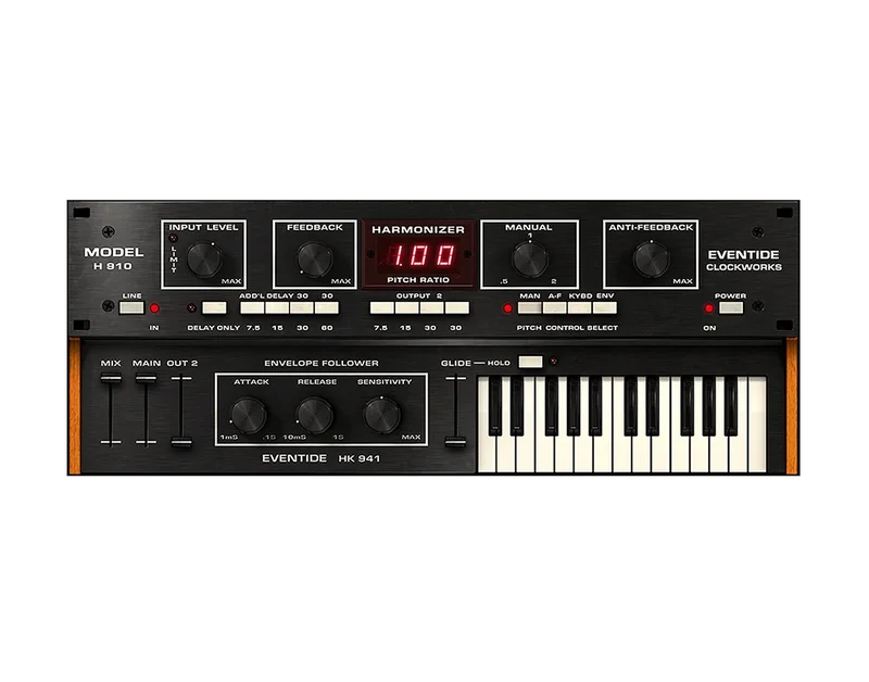 Universal Audio Eventide H910 Harmonizer interface