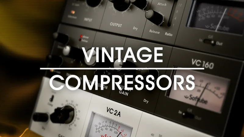 Native Instruments VINTAGE COMPRESSORS interface