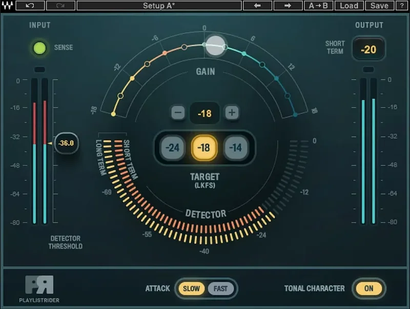 Waves Content Creator Audio Toolkit interface
