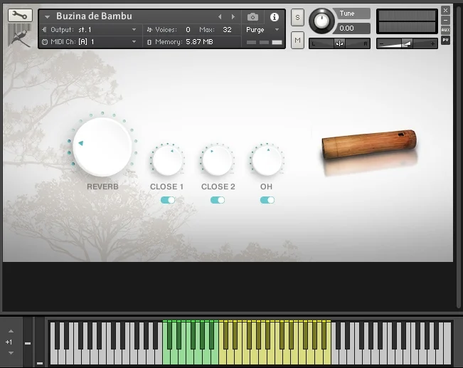 Sounds of the Earth AMA I Woodwinds Bundle interface