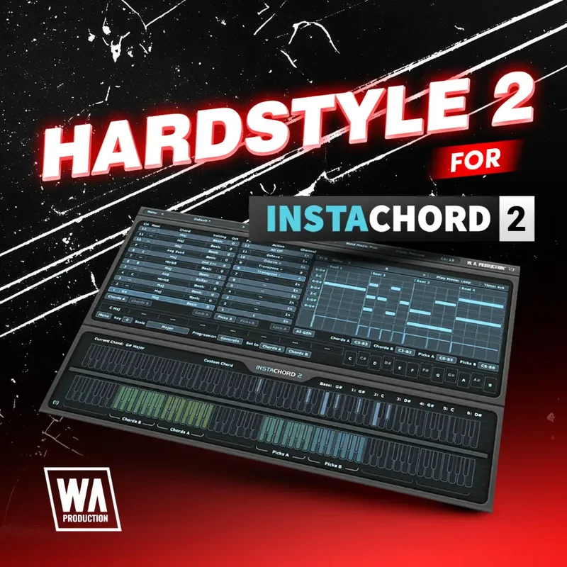 W. A. Production Hardstyle 2 for Instachord 2 interface