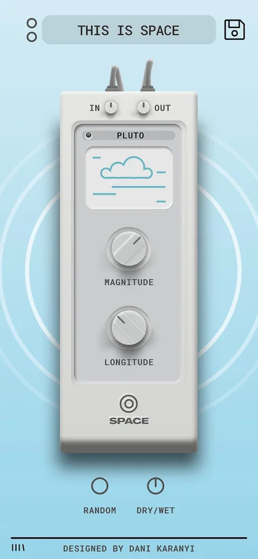 Karanyi Sounds Space interface