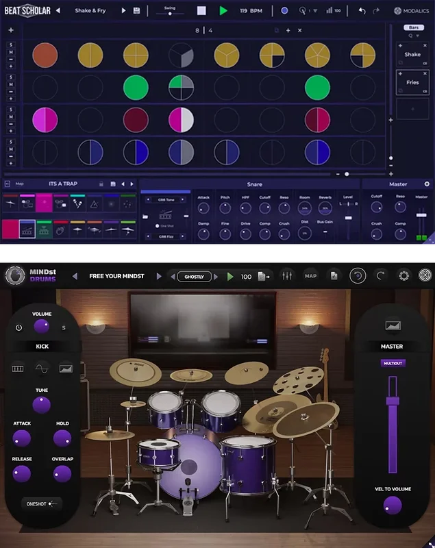 Modalics Groove Mastery Bundle interface
