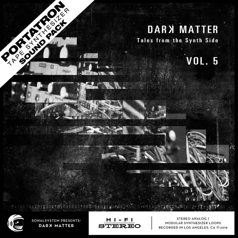 Robotic Bean Portatron Preset Pack: Dark Matter - Tales from the Synth Side Vol.5 interface