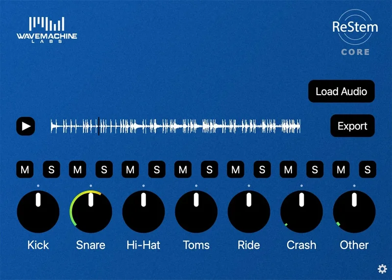 WaveMachine Labs ReStem Core interface