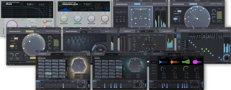 Sound Particles Spatial Music IV interface