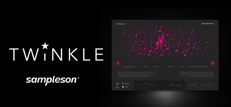 Sampleson Twinkle interface