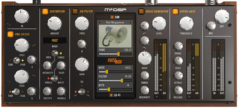 McDSP FutzBox Native v7 Upgrade from v6 interface