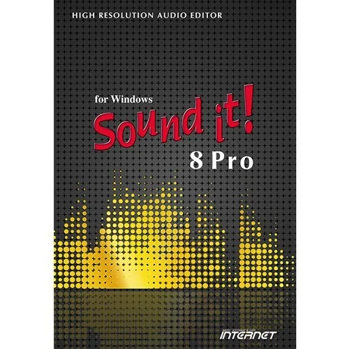 INTERNET Sound it! 8 Pro for Windows interface