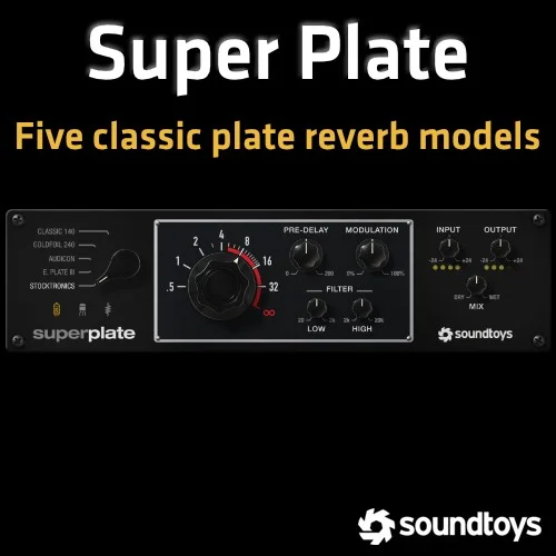 Soundtoys Super Plate interface