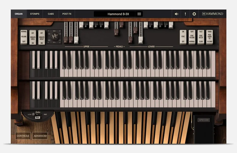 IK-Multimedia Hammond B-3X Crossgrade interface