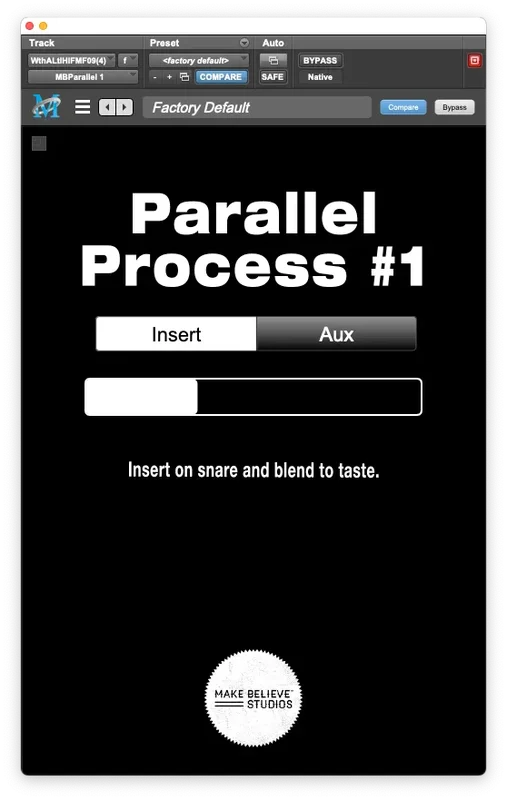 Make Believe Parallel 1 interface