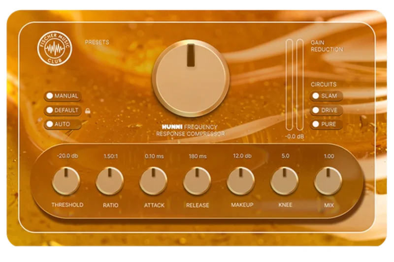 Fischer Music Club HUNNI Automatic Compressor interface