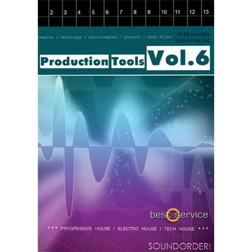 Best Service Production Tools Vol. 6 interface