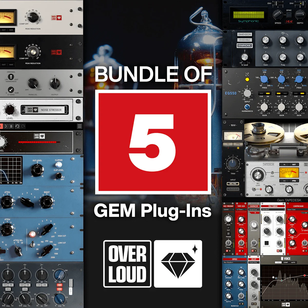 Overloud GEM 5 Pack interface