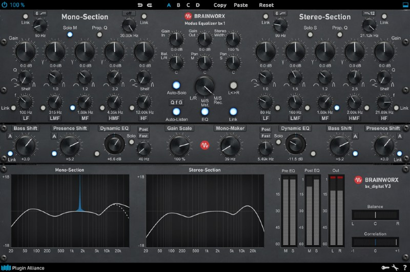 Brainworx bx_digital V3 interface