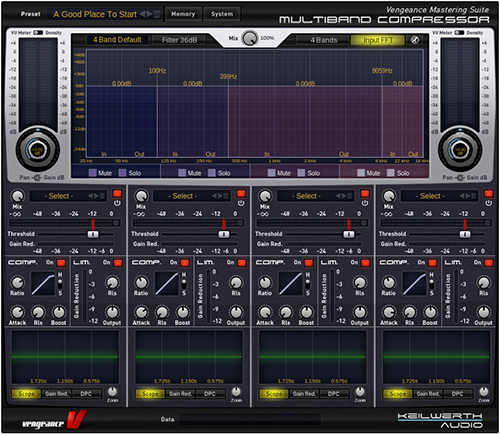 Vengeance Sound Metrum interface