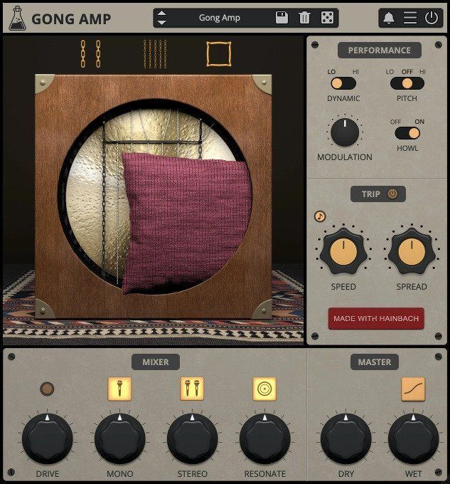 AudioThing Gong Amp interface