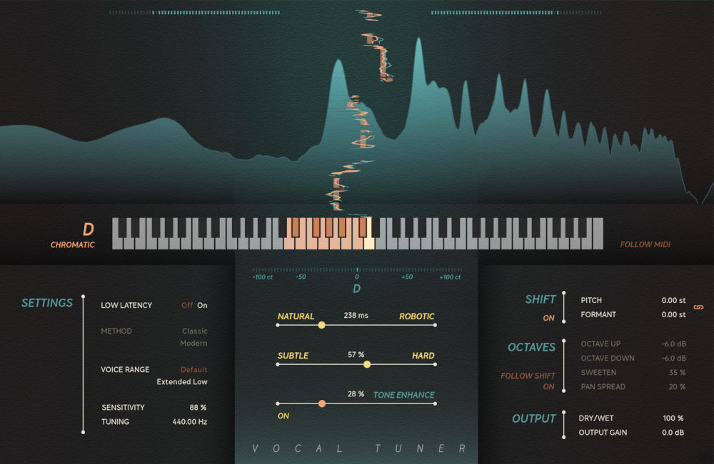 Softube Vocal Tuner interface