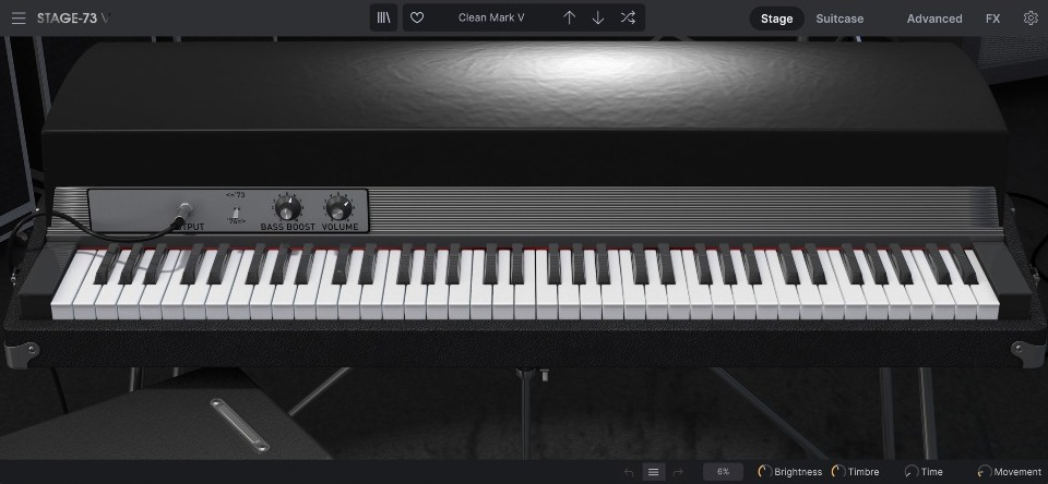 Arturia Stage-73 V interface
