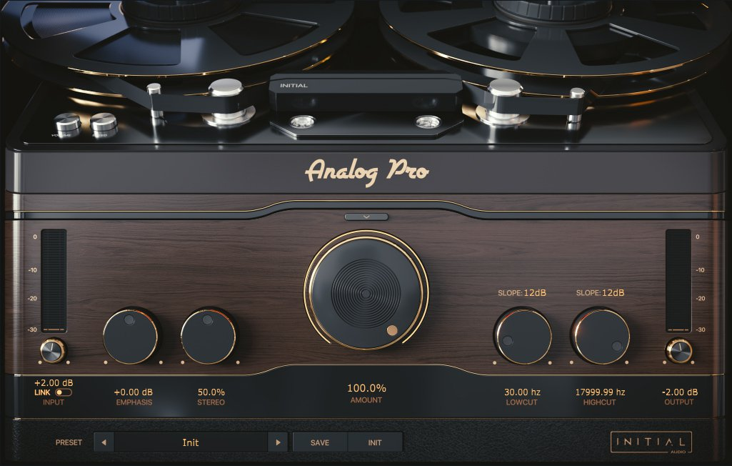 Initial Audio Analog Pro interface