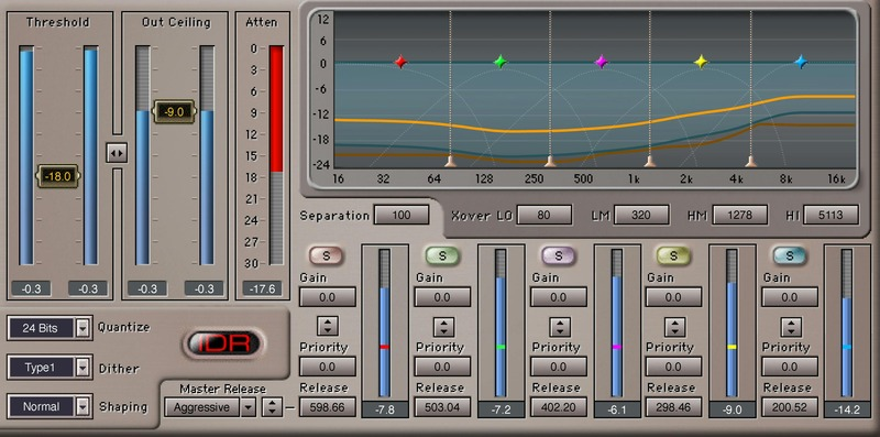 Waves L3 Multimaximizer interface