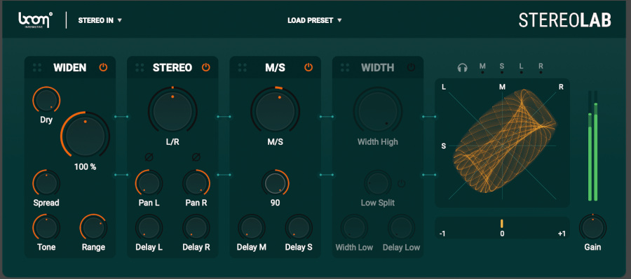 Boom STEREOLAB interface