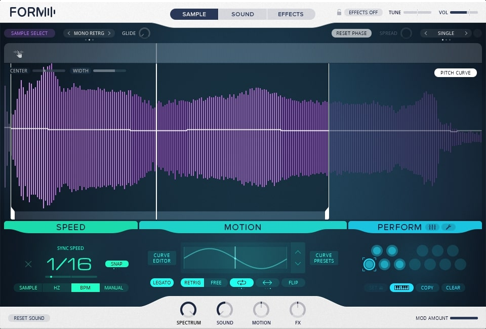 Native Instruments FORM interface