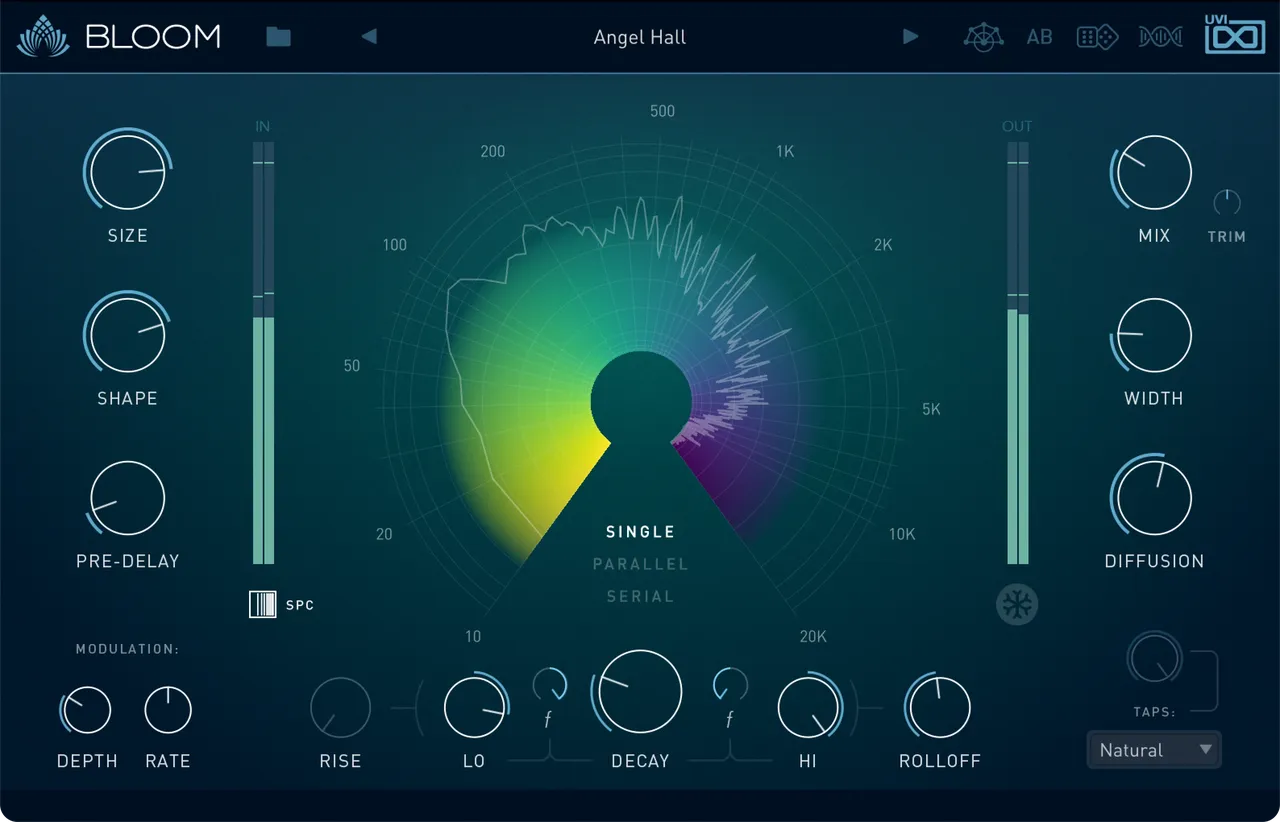 UVI Bloom interface