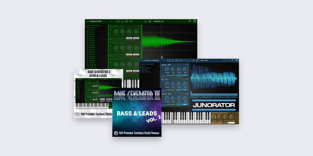 Audio Blast Audio Blast Rave Generator 3 Bundle interface