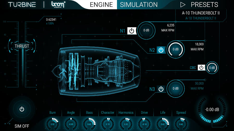 BOOM Library Turbine interface