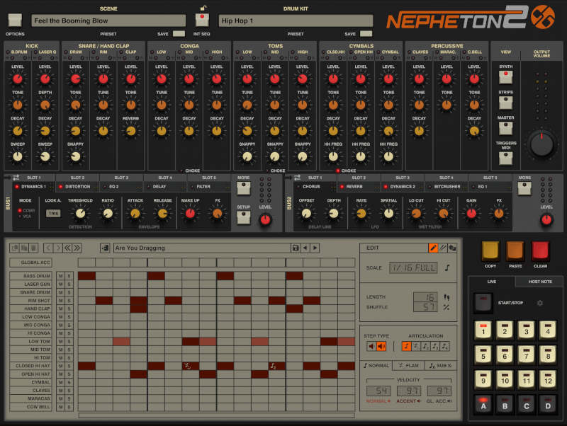 D16 Group Nepheton 2 interface