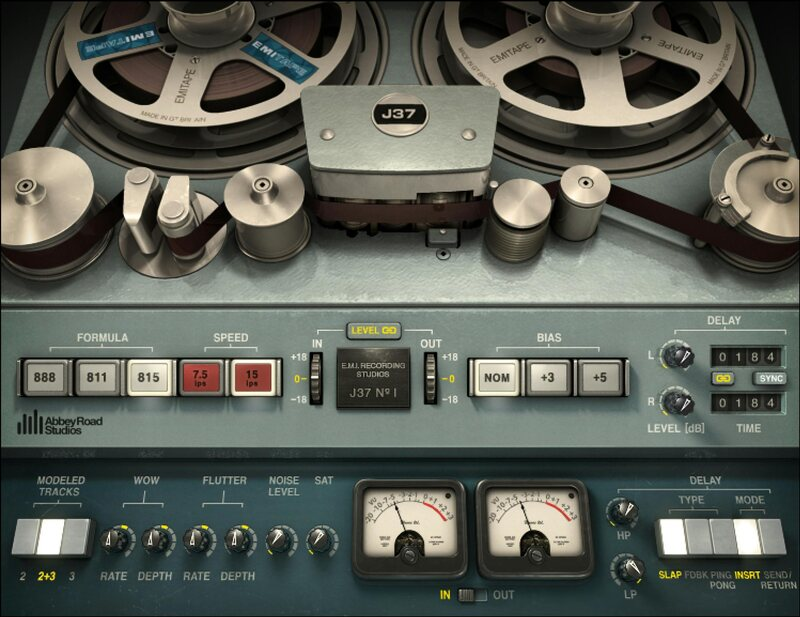 Waves Abbey Road J37 Tape interface