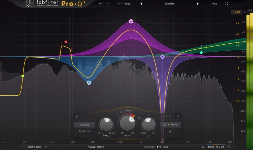 FabFilter Pro-Q 3 interface