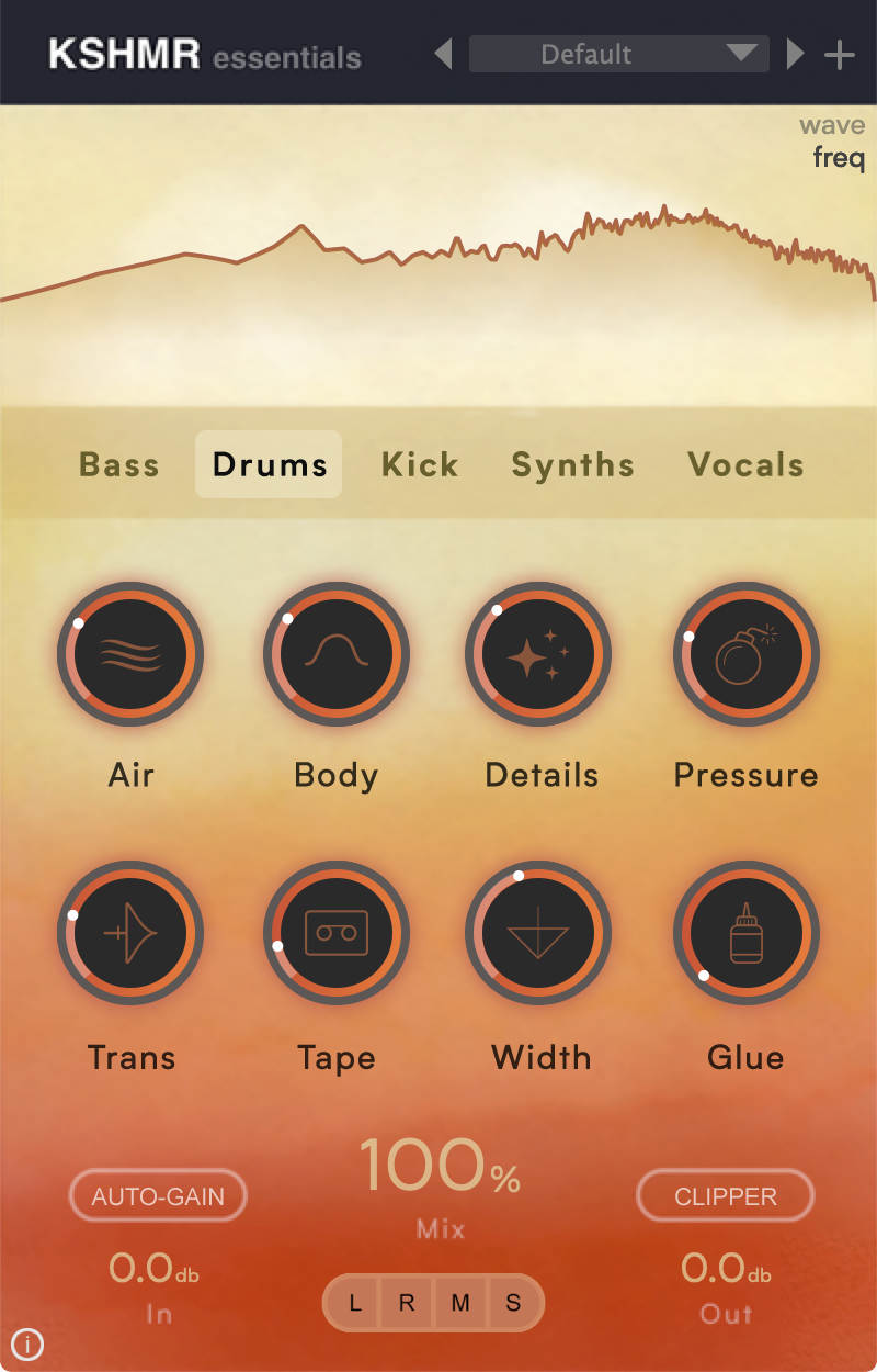 W. A. Production KSHMR Essentials interface