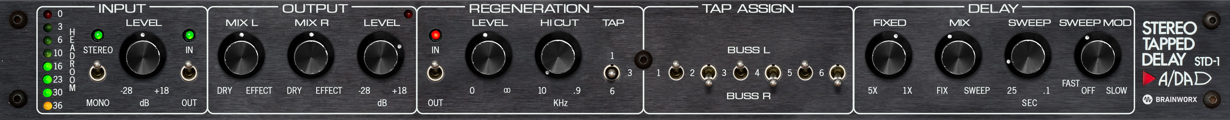 ADA STD-1 Stereo Tapped Delay interface
