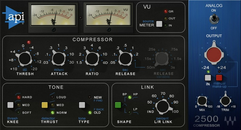 Waves API 2500 interface